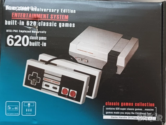 Телевизионна Ретро игра/конзола с 620 вградени игри