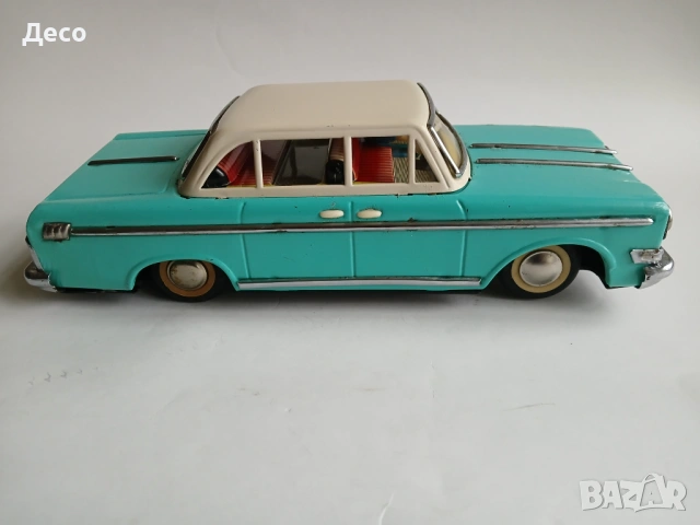 Стара ламаринена китайска играчка автомобил ME-728, снимка 3 - Колекции - 53961972