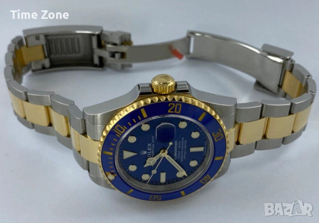 Rolex Submariner 41mm Two-Tone Yellow Automatic Различни Варианти, снимка 6 - Мъжки - 54060848