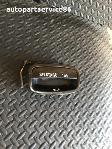 Външна дръжка за задна дясна врата черна за KIA Sportage (1999-2002) 0K08A72410, снимка 3 - Части - 53335291