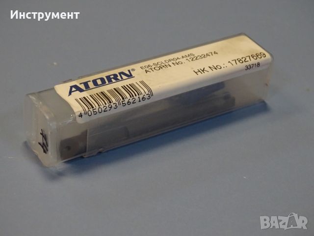 Борщанга със сменяемa пластинa дясна ATORN Е06 SCLDR04-AMS boring bar 12232474, снимка 6 - Други инструменти - 46657513