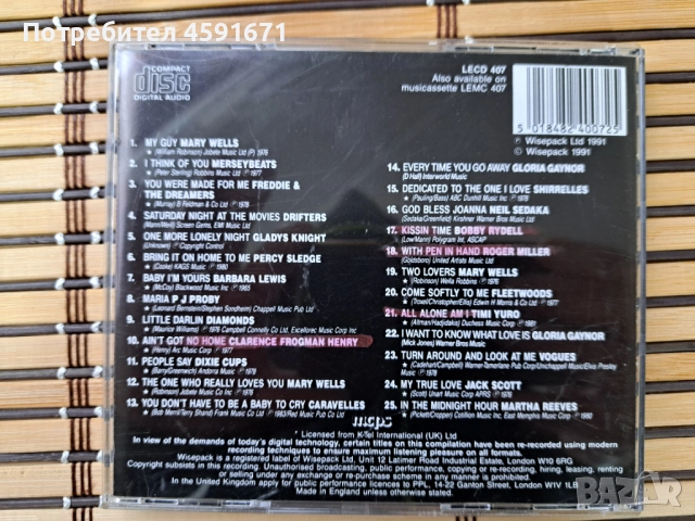 Rock Era - Love Songs, снимка 3 - CD дискове - 51934967