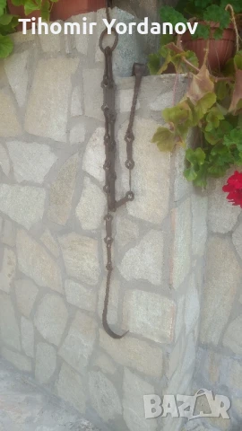 Верига за огнище., снимка 2 - Антикварни и старинни предмети - 50786688