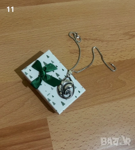 Масивен гердан сребро,проба 830-S