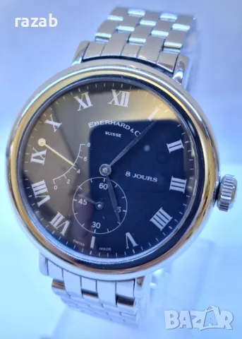 Eberhard & Co. 8 Jours, снимка 1 - Мъжки - 47810080