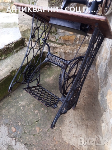 Стара Немска Шевна Машина Сингер. , снимка 5 - Антикварни и старинни предмети - 52725407