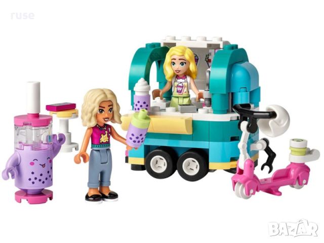 НОВИ! LEGO® Friends 41733 Мобилен магазин за чай с мехурчета, снимка 3 - Конструктори - 45079727