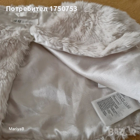 Бяло болеро H&M и черно болеро OVS, снимка 3 - Детски пуловери и жилетки - 52296969