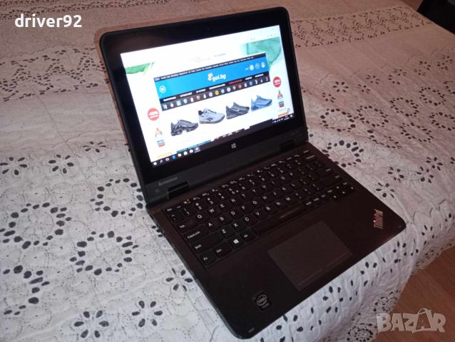 Lenovo Yoga 11E четириядрен с 8 гб рам 120 ссд хард батерия 2 часа, снимка 4 - Лаптопи за дома - 45343937