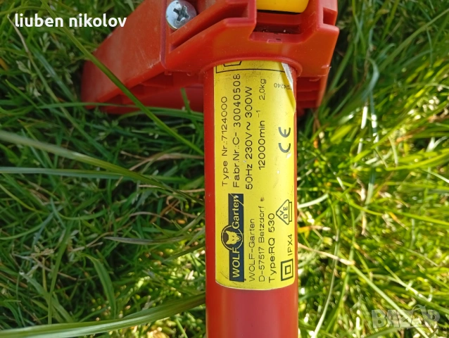 Електрически тример за трева , снимка 4 - Градинска техника - 54046237