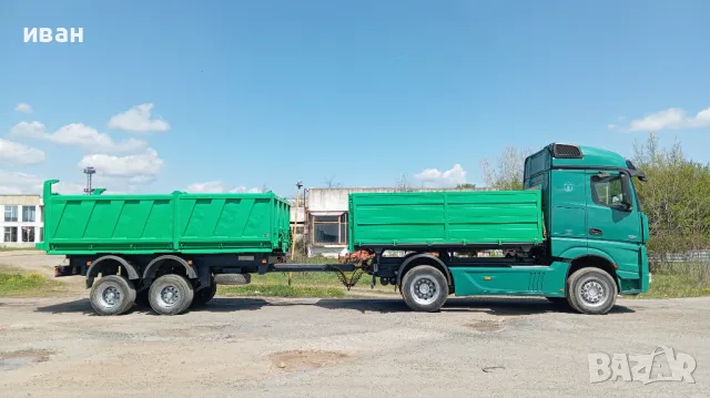 Самосвално ремарке за камион ШМИТЦ, снимка 2 - Ремаркета - 49880324