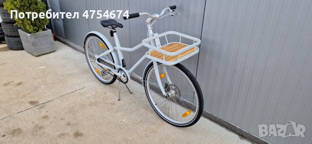 Алуминиев дамски велосипед Dinabike колело с кошница 26", снимка 8 - Велосипеди - 53791682