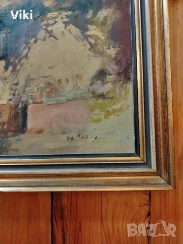 Картина маслени бои, снимка 3 - Други ценни предмети - 53120063