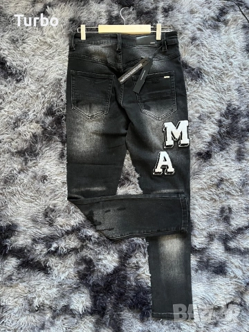 Amiri черни дънки, снимка 3 - Дънки - 53879345