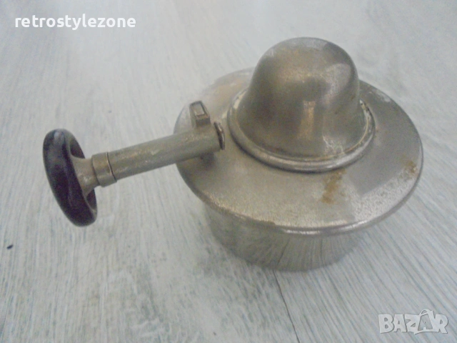 № 8477 Стара спиртна лампа – метална, винтидж / ретро , снимка 4 - Други ценни предмети - 50729960