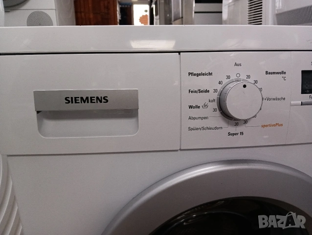 Пералня Сименс Siemens IQ300 A+++ 7кг Made in Germany 2 години Гаранция!, снимка 4 - Перални - 54162629