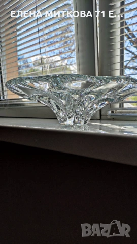 Масивна кристална фруктиера, снимка 2 - Аксесоари за кухня - 54259303