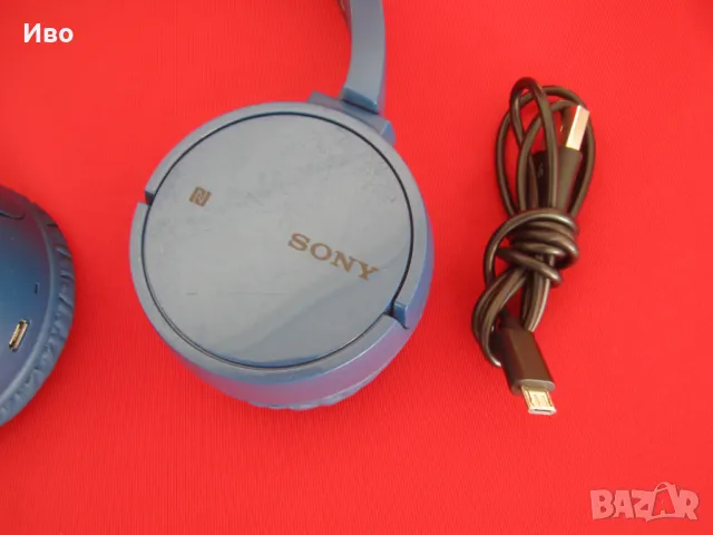 Sony WH-CH500 Wireless Bluetooth слушалки-сини, снимка 3 - Слушалки и портативни колонки - 49243881