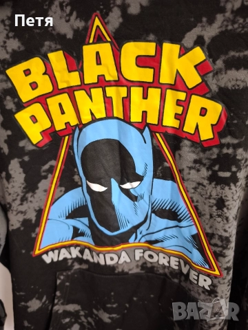 Black panther, Marvel , с качулка, снимка 3 - Суичъри - 52683002