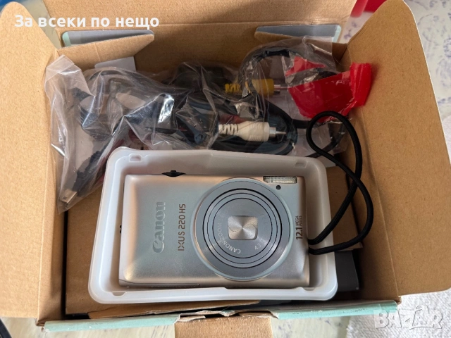 ЗА РЕМОНТ ИЛИ ЗА ЧАСТИ! Цифров фотоапарат Canon IXUS 220 HS, снимка 16 - Фотоапарати - 53411091