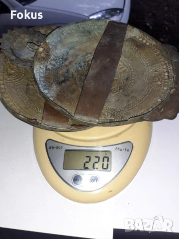 Голяма стара пафта пафти чапрази - сачан - за носия, снимка 7 - Антикварни и старинни предмети - 53279064