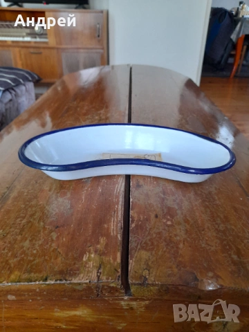 Стара емайлирана паница #15