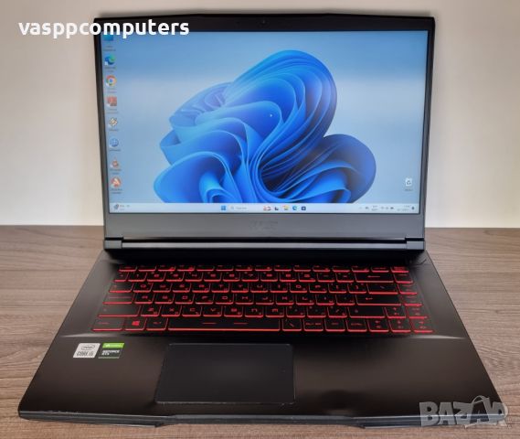 MSI GF63 Thin 10SC/15,6"/i5-10300H/GTX 1650/16GB RAM/512GB SSD NVMe, снимка 2 - Лаптопи за игри - 46630306