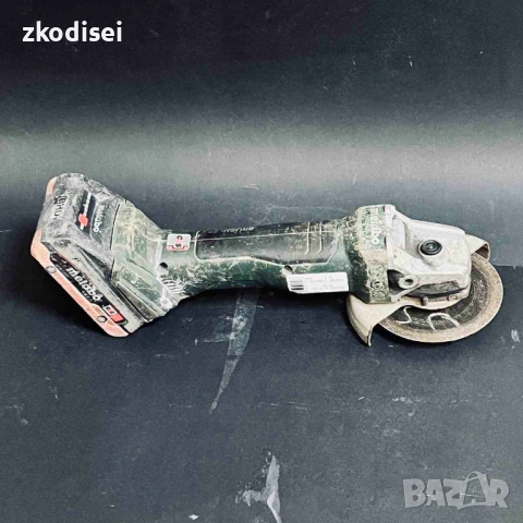 Акумулаторен ъглошлайф METABO