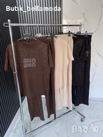 Ново пролетни екипи Мио с камъчета, снимка 2 - Спортни екипи - 53743676