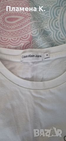 Calvin Klein тениска ръст 164см, снимка 2 - Детски тениски и потници - 46217226