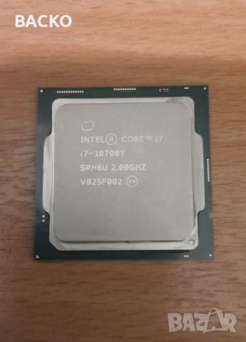 Процесор I7-10700T, снимка 1 - Процесори - 45933407