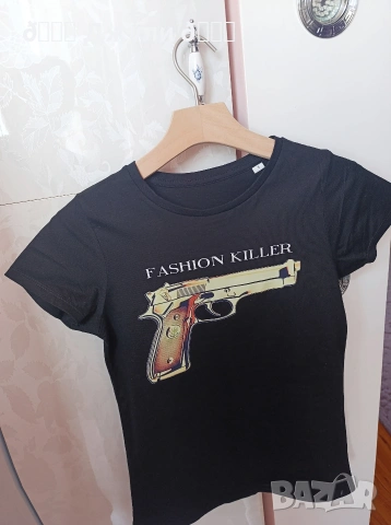 Дамска блузка Fashion Killer, снимка 5 - Тениски - 53982802