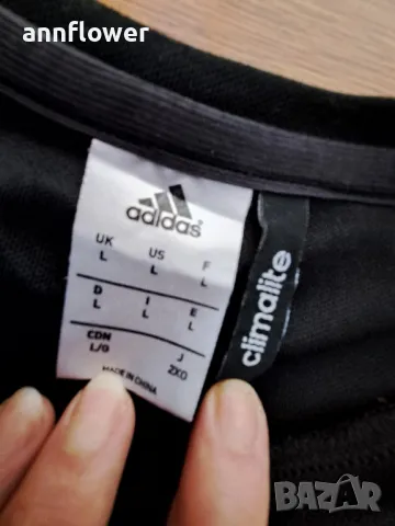 Спортна блуза Adidas L, снимка 8 - Спортни дрехи, екипи - 50232732
