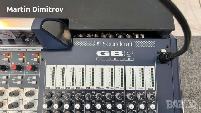 Soundcraft GB8 32 - канален миксер – Топ оферта с кейс!, снимка 9 - Ресийвъри, усилватели, смесителни пултове - 47525437