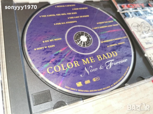 COLOR ME BADD-ORIGINAL CD 0403261123ET2RAF6HOL, снимка 10 - CD дискове - 53704259