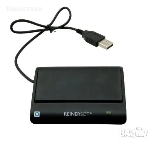 Безконтактен европейски четец на лични карти, Reiner SCT cyberJack RFID Basis, USB 2.0, снимка 2 - Друга електроника - 47110527