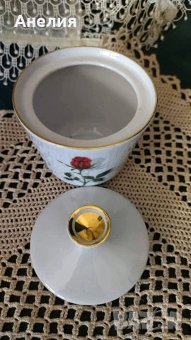 Rote rose🌹 Баварска червена роза, снимка 6 - Чаши - 52746357