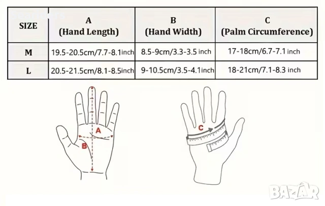 Ръкавици неопренови, снимка 2 - Водни спортове - 53988896