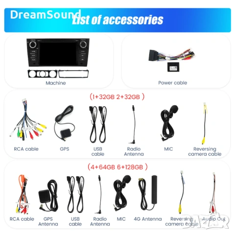 Android Мултимедия за BMW E90 E91 E92 E93 | 4G | CarPlay | GPS, снимка 4 - Аксесоари и консумативи - 53848854