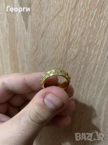 Louis Vuitton оригинален пръстен с диаманти , снимка 2 - Пръстени - 51424758