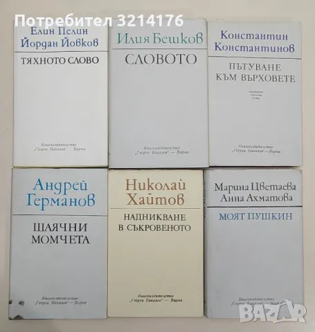 Литературни анализи, разработки, помагала, справочници, биографии А116, снимка 1 - Специализирана литература - 47548680