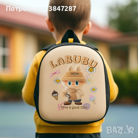 Детски раници Labubu – удобство, стил и настроение за всяко дете, снимка 4 - Раници - 51351013