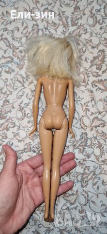 оригинална кукла Барби с базово тяло и лилава рокля, снимка 2 - Кукли - 45698813