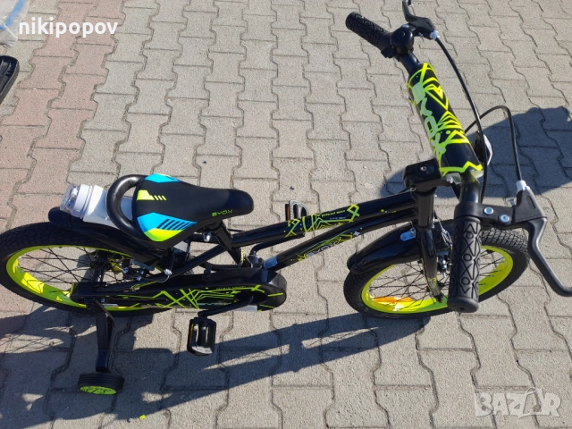 BYOX Велосипед 18" PIXY черен, снимка 11 - Велосипеди - 53772988