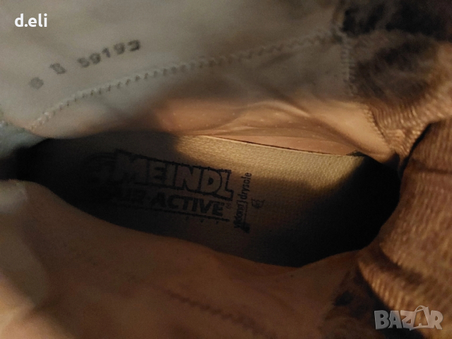 Три вида боти. Meindl Active Gore-Tex Bugatti. Original. Size 43-44 100% Кожа, снимка 7 - Мъжки боти - 34209018