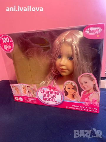 Играчка глава за прически