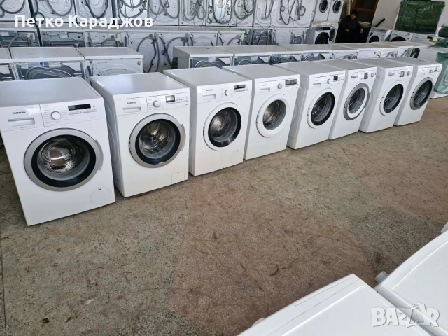 Перални и сушилни Bosch / Siemens / AEG – втора употреба, внос от Германия/Холандия | Само на едро, снимка 2 - Перални - 54102659