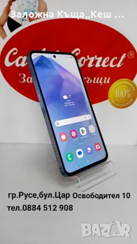 Samsung Galaxy A55  5G  256 GB.Перфектно състояние.Цена 430 лв., снимка 1 - Samsung - 49072374