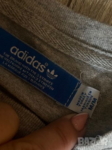 Тениска Adidas Superstar Boxes — размер М, снимка 4 - Тениски - 46410081