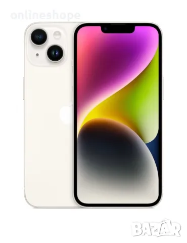 Смартфон Apple iPhone 14 256GB 6GB RAM 5G Цвят - Starlight, снимка 5 - Apple iPhone - 47997350